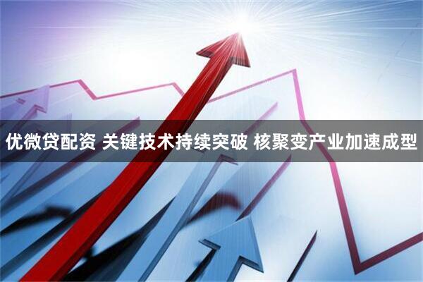 优微贷配资 关键技术持续突破 核聚变产业加速成型